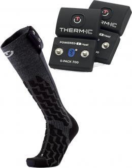 Therm-ic PowerSock Set Heat Fusion Uni + SPack 700 Bluetooth (35.0 - 38.0, schwarz)