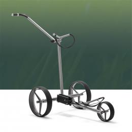 TiCad Liberty Elektro-Trolley mit TiTec Titanrädern Tastensteuerung / Fernbedienung / Sportler-Akku 36 Loch