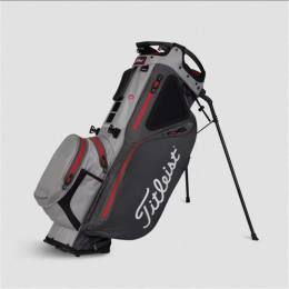 Titleist Hybrid 14 StaDry Stand-Bag charcoal/grey/red