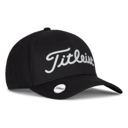 Titleist Junior Players Performance Ball Marker Cap | black-white one size