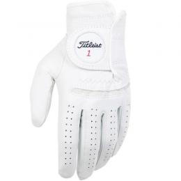 Titleist Permasoft 2020 Golf-Handschuhe Herren | LH pearl weiß ML