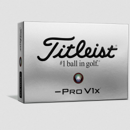 Titleist Pro V1x left Dash Golf-Ball weiß 2024 12 Bälle