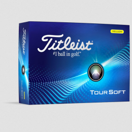 Titleist Tour Soft Golf-Ball Gelb 2024 12 Bälle