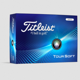 Titleist Tour Soft Golf-Ball Weiß 2024 12 Bälle