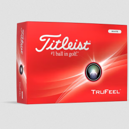 Titleist TruFeel Golf-Ball Weiß 2024 12 Bälle