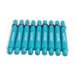 TORSO-X Nylon Darts Schäfte 9 Stück Sparset Intermediate / Türkis