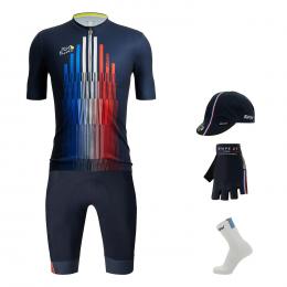 Tour de France Trionfo 2021 Maxi-Set (5 Teile), für Herren, Fahrradbekleidung