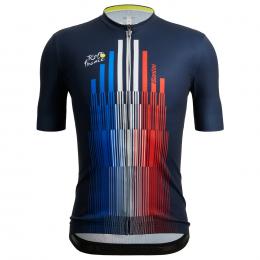 Tour de France Trionfo 2022 Kurzarmtrikot, für Herren, Größe XL, Rennradtrikot,