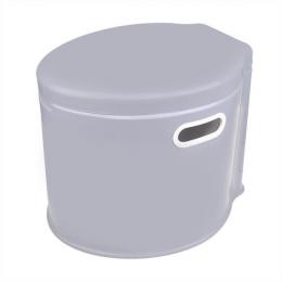 Tragbare Camping-Toilette - Eimer mit Deckel - Super leicht - 7 Liter