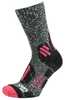 TREKKING OUTDOOR EXPLORER KIDS Grey Multicolor Pink Kinder Socken
