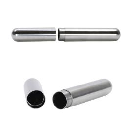 Tresor TUBE - Edelstahl - wasserdicht - 165 x 20mm - rostfrei