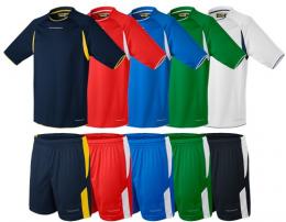Trikotsatz (Hose+Trikot) 7 Größen, 5 Farben - Fussball