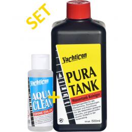 Trinkwasser Reiniger SET / Pura Tank + Aqua Clean ohne Chlor