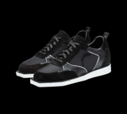 Triple20 Dartschuhe Textil Leder - Schwarz Wei?