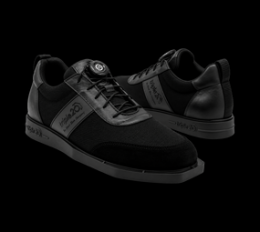 Triple20 Dartschuhe Textil mit Drehverschluss - Schwarz