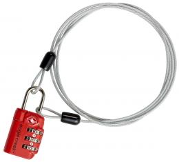 TSA 3-Dial Lock & Cable