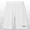 uhlsport Center Basic Shorts ohne Innenslip Junior weiss/schwarz Größe 128