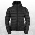 uhlsport Essential Puffer Hood Jacket schwarz Größe XL