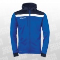 uhlsport Offence 23 Multi Hood Jacket blau/weiss Größe M