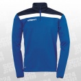 uhlsport Offense 23 1/4 Zip Top blau/weiss Größe S