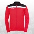 uhlsport Offense 23 Poly Jacke rot/schwarz Größe S