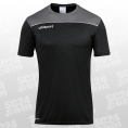 uhlsport Offense 23 TR Poly Shirt Junior schwarz/grau Größe 140
