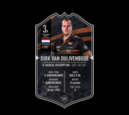 Ultimate Darts Card - Dirk Van Duijvenbode 2023 Angebot kostenlos vergleichen bei topsport24.com.