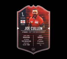 Ultimate Darts Card - Joe Cullen 2023