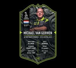 Ultimate Darts Card - Michael Van Gerwen 2025