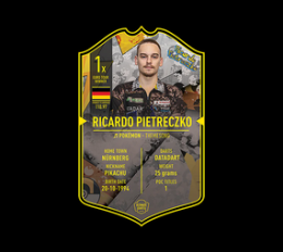 Ultimate Darts Card - Ricardo Pietreczko