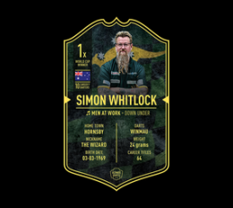 Ultimate Darts Card - Simon Whitlock