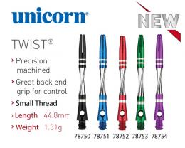 Unicorn Twist Aluminiumschaft schwarz