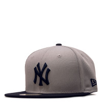 Unisex Cap - Side Patch 59 Fifty Ney York Yankees - Grey Navy