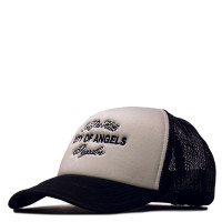 Unisex Cap - Wallace Trucker - White / Black