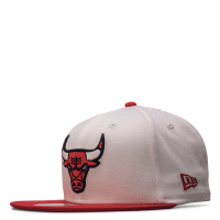 Unisex Cap - White Crown Patches 9Fifty Chi Bulls - White