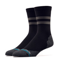 Unisex Socken - Run Light Crew - Black