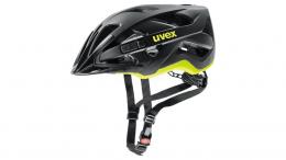 Uvex Active CC City Helm Unisex BLACK-YELLOW MAT 52-57CM