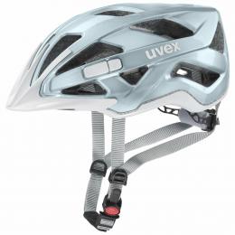 uvex Active Fahrradhelm (52-57 cm, 06 aqua/white)