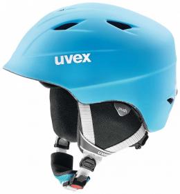 uvex Airwing 2 Pro matt Kinderskihelm (48-52 cm, 45 blue/white matt)