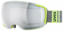uvex Big 40 Litemirror Skibrille (7026 lime mat, litemirror silver clear)