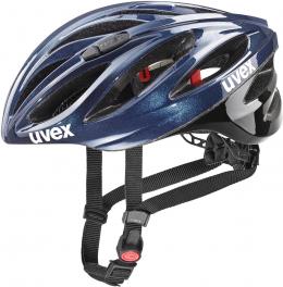 uvex Boss Race Radhelm (52-56 cm, 21 deep/space black)