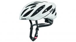 Uvex Boss Race Rennradhelm Unisex WHITE 52-56CM