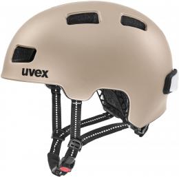 uvex City 4 Fahrradhelm (58-61 cm, 04 soft gold matt)