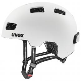 uvex City 4 Radhelm (58-61 cm, 07 white skyfall matt)
