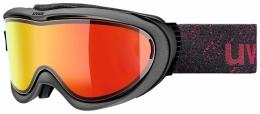 uvex Comanche Take Off Polavision Brillenträger Skibrille (5030 anthracite mat, mirror red/polavision brown/clear S2/S4)