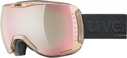 uvex Downhill 2100 Glamour Skibrille Women (0230 rose chrome, mirror rose/colorvision green (S2-S3))
