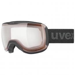 uvex Downhill 2100 Variomatic Skibrille (2331 black matt, mirror red/variomatic clear (S0-S4))
