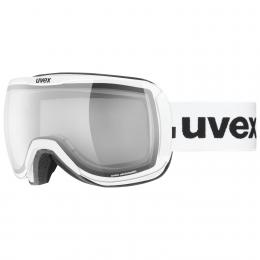 uvex Downhill 2100 VPX Skibrille (1031 white shiny, variomatic/polavision (S2-S4))