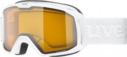 uvex Elemnt LGL Brillenträger Skibrille (1030 white, lasergold lite/clear (S1))