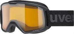 uvex Elemnt LGL Brillenträger Skibrille (2030 black, lasergold lite/clear (S1))